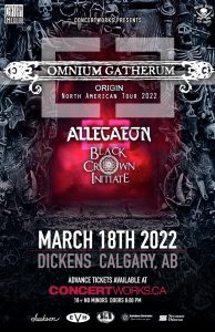 OMNIUM GATHERUM – Dickens Calgary, AB – March 18, 2022