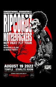 Ripcordz & Motherfuckers – TEMPLE Edmonton AB – August 19 2022