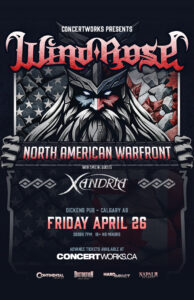 WIND ROSE – Dickens Calgary AB – Friday April 26